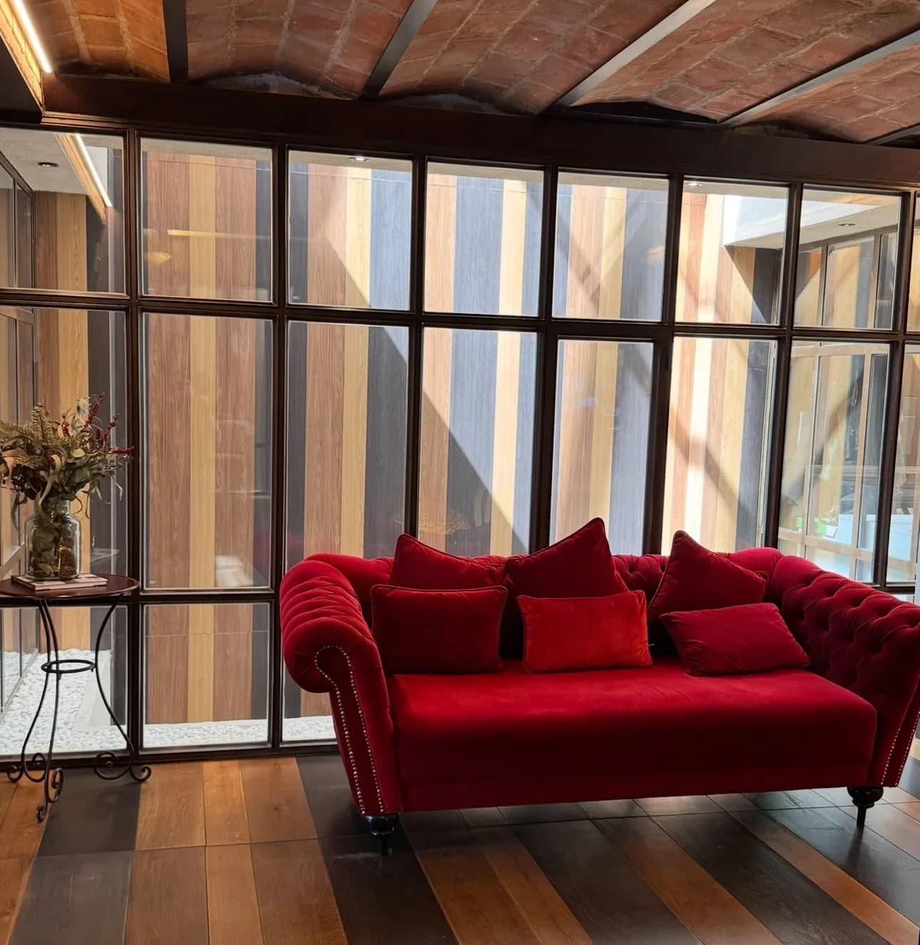 Relaxing space for participants – Barcelona office.